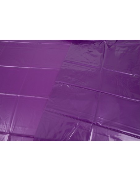 Prześcieradło Vinyl 200x230cm Purple - Pozostałe gadżety BDSM - 5