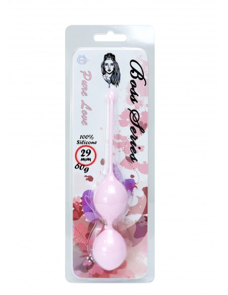 Kulki Gejszy - Trening Mięśni Kegla - 29 mm 60 g - Kulki Gejszy Podwójne i Pojedyncze - 4