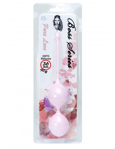 Kulki Gejszy - Trening Mięśni Kegla - 36 mm 90 g - Kulki Gejszy Podwójne i Pojedyncze - 4