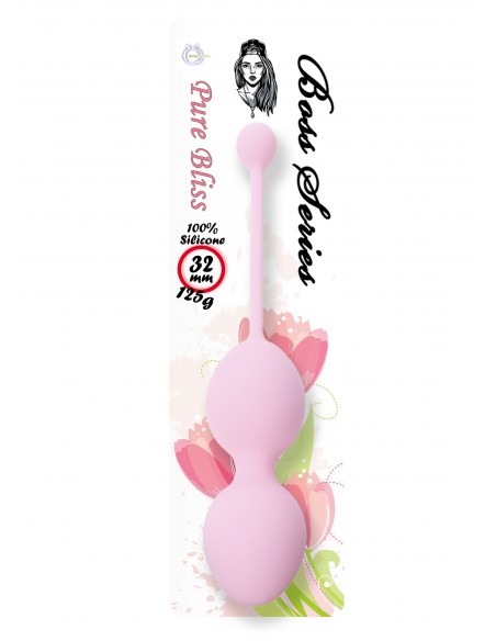 Kulki Gejszy - Trening Mięśni Kegla - 32 mm 125 g - Kulki Gejszy Podwójne i Pojedyncze - 3