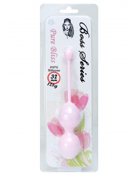 Kulki Gejszy - Trening Mięśni Kegla - 32 mm 125 g - Kulki Gejszy Podwójne i Pojedyncze - 4