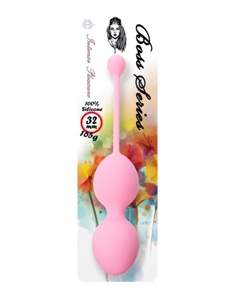 Kulki Gejszy - Trening Mięśni Kegla - 32 mm 165 g - Kulki Gejszy Podwójne i Pojedyncze - 3