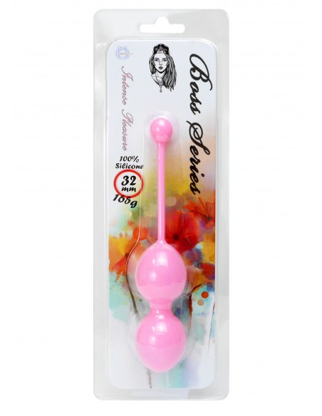 Kulki Gejszy - Trening Mięśni Kegla - 32 mm 165 g - Kulki Gejszy Podwójne i Pojedyncze - 4