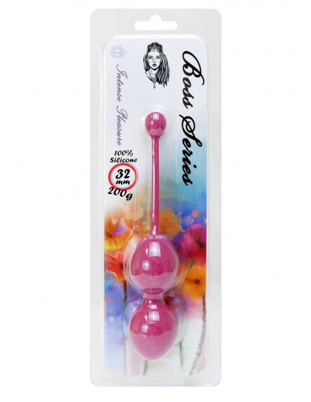 Kulki gejszy - Trening Mięśni Kegla - 32 mm 200 g - Kulki Gejszy Podwójne i Pojedyncze - 3