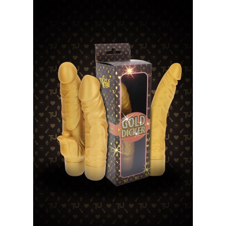 Wibrator Dicker Stim ze stymulatorem łechtaczki, 22,1 cm - 9