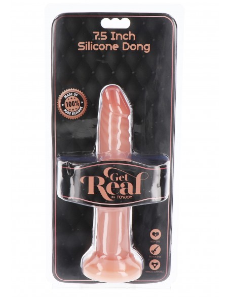 Dildo z cyberskóry Silicone Dong 7.5 Inch - Dilda realistyczne - 2