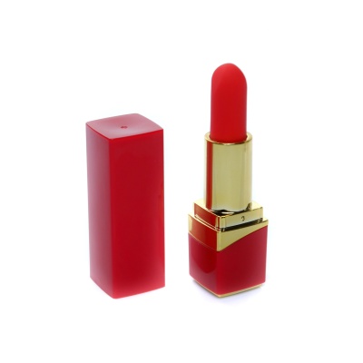 Wibrator Lipstick 9,2 cm czerwony - 1