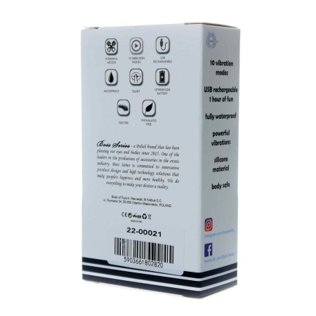Wibrator Lipstick 9,2 cm czerwony - 19
