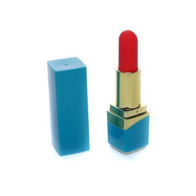 Wibrator Lipstick Blue – kompaktowy i wodoodporny stymulator - 1
