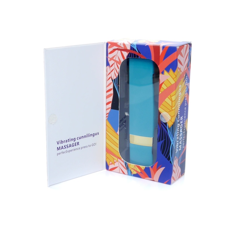 Wibrator Lipstick Blue – kompaktowy i wodoodporny stymulator - 4