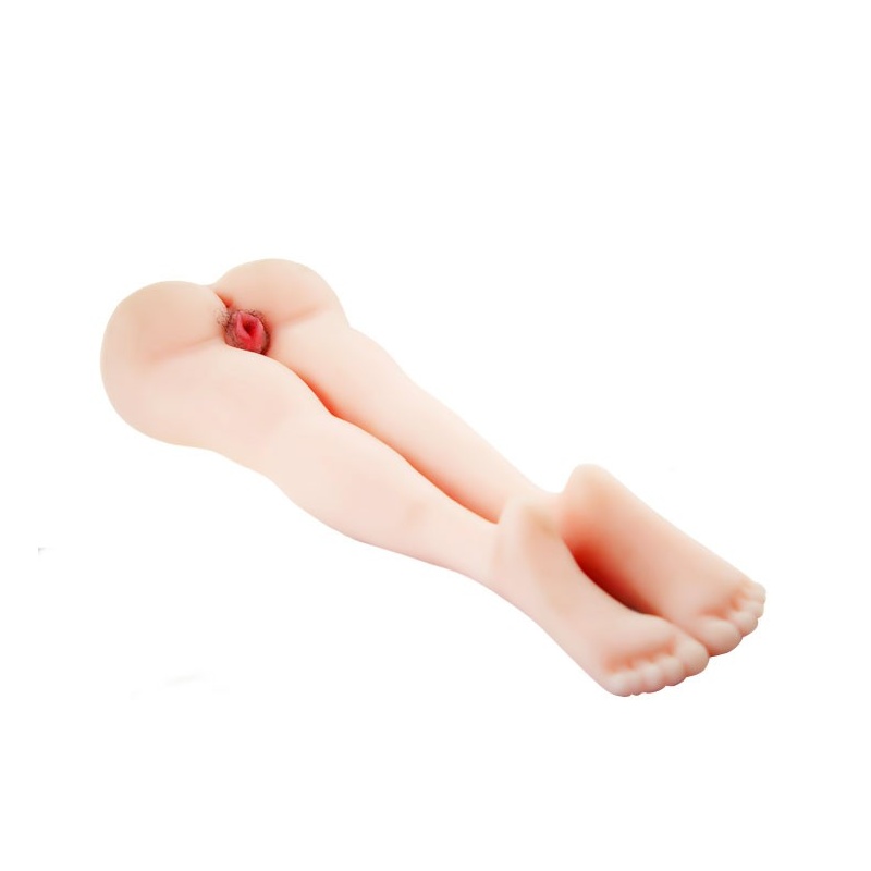 Masturbator Passion Lady z podwójnym kanałem i wibracją - 80 × 25 × 15 cm - 1