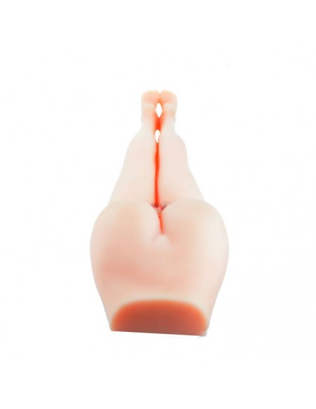 Realistyczna Sztuczna Pochwa Z Nogami I Wibracjami + Anus - Masturbatory i Sztuczne pochwy - 4