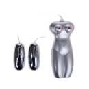 Masturbator Passion Lady z podwójnym kanałem i wibracją - 80 × 25 × 15 cm - 5