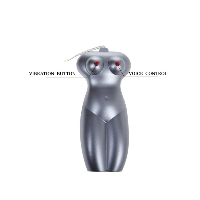 Masturbator Passion Lady z podwójnym kanałem i wibracją - 80 × 25 × 15 cm - 7