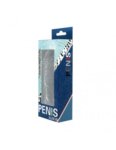 Stymulująca Nakładka Na Penisa Sleeve 45E - Przedłużki i nakładki na penisa - 4