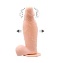 Wibrator Inflatable Dong Vibration z regulacją obwodu, długość 19 cm - 2