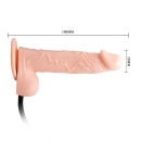Wibrator Inflatable Dong Vibration z regulacją obwodu, długość 19 cm - 4