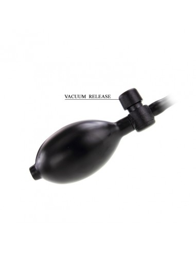 Wibrator z cyberskóry Baile - Inflatable Dong 19 cm - Wibratory Realistyczne - 7