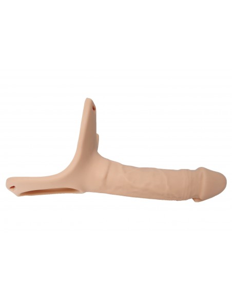 Strapon Hollow Strap-On Super Hero - Strap-ony, dilda na pasku bez wibracji - 4