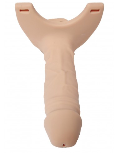 Strapon Hollow Strap-On Super Hero - Strap-ony, dilda na pasku bez wibracji - 6