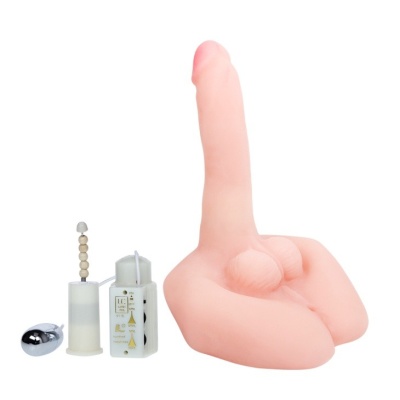 Dildo Mr. BIG Rotation & Vibration - 21 cm - 1