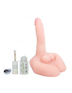 Wibrator z cyberskóry Baile - Mr. Big Rotacje + Wibracje - Wibratory Realistyczne - 1