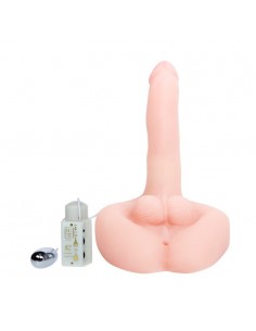 Wibrator z cyberskóry Baile - Mr. Big Rotacje + Wibracje - Wibratory Realistyczne - 1 2