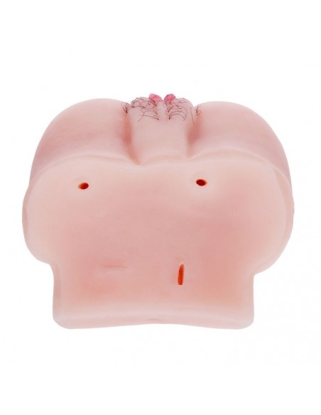 Podgrzewana Wibrująca Sztuczna Pochwa Z Zarostem - Masturbatory i Sztuczne pochwy - 6