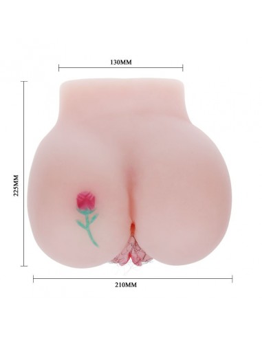 Podgrzewana Wibrująca Sztuczna Pochwa Z Zarostem - Masturbatory i Sztuczne pochwy - 7