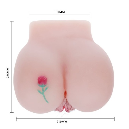 Masturbator Princess z rotatorem i podgrzewaniem - 22,5 x 21 x 13 cm - 7