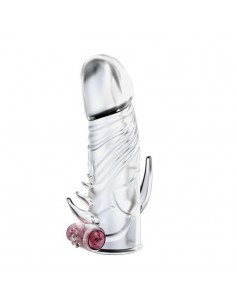 Wibrująca Nakładka Na Penisa - Penis Sleeve 45Z - Przedłużki i nakładki na penisa - 1