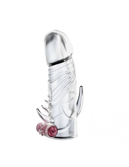 Wibrująca Nakładka Na Penisa - Penis Sleeve 45Z - Przedłużki i nakładki na penisa - 1