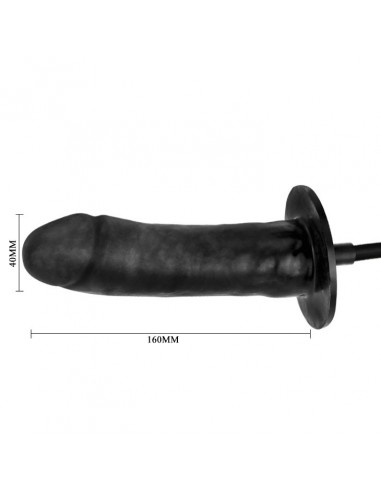 Korek analny wibrujący Baile - Bigger Joy Inflatable Vibrating Dong - Kulki i korki analne wibrujące - 4