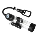 Pompka Erekcyjna Do Penisa Powerpump Master Black/Clear z Wibracjami - 2
