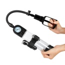 Pompka Erekcyjna Do Penisa Powerpump Master Black/Clear z Wibracjami - 3