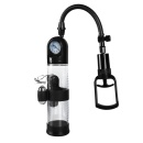 Pompka próżniowa MASTER Vibrating - manometr, wibracyjna kula, przezroczysty cylinder Black&Clear - 7