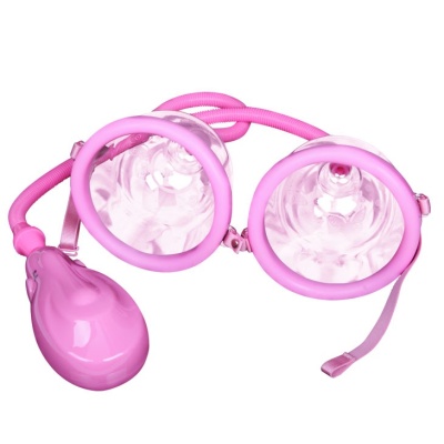 Przyssawki piersiowe Twin Cups z pompką próżniową 11 cm - 1 2