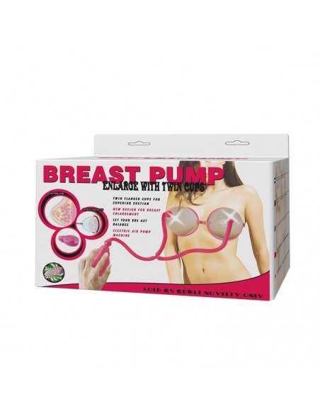 Pompka do piersi BAILE - Electric Breast Pump Twin Cups - Pompki do sutków i pochwy - 6