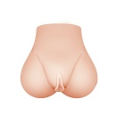 Masturbator BM-009131Z-1 z podwójnym tunelem i wibracją, 16,5 × 16 × 9 cm - 3