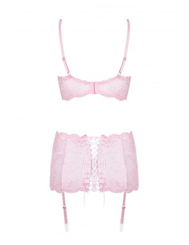 Komplet Bielizny Girlly 3-Częściowy - Komplety bielizny erotycznej - 5