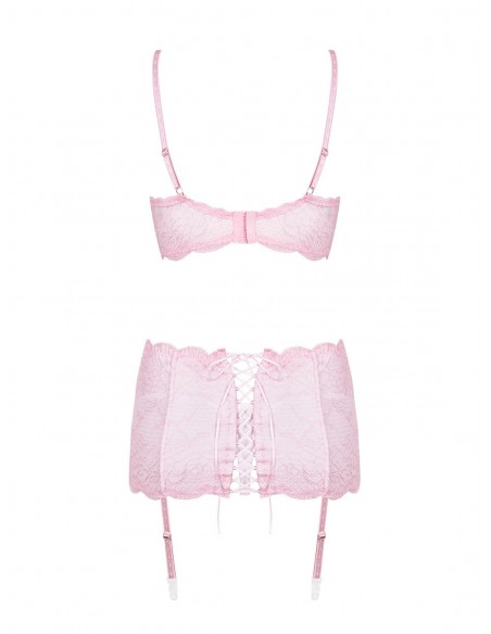 Komplet Bielizny Girlly 3-Częściowy - Komplety bielizny erotycznej - 5