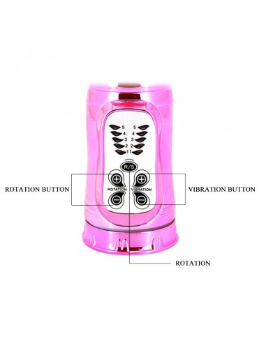 Wibrator króliczek BAILE - Throbbing Bunny Vibration / Rotattion - Wibratory Króliczki - 5