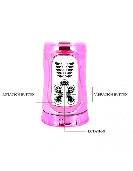 Wibrator króliczek BAILE - Throbbing Bunny Vibration / Rotattion - Wibratory Króliczki - 5