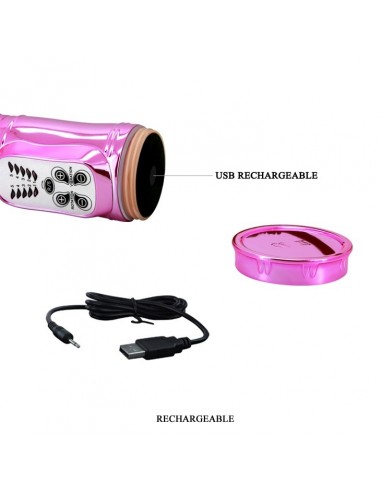 Wibrator króliczek BAILE - Throbbing Bunny Vibration / Rotattion - Wibratory Króliczki - 6