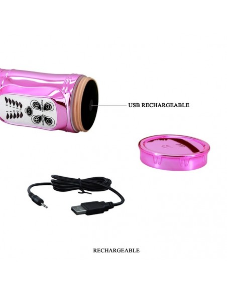 Wibrator króliczek BAILE - Throbbing Bunny Vibration / Rotattion - Wibratory Króliczki - 6