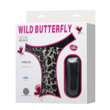 Majtki z wibratorem Wild Butterfly z bezprzewodowym pilotem, 9,5 × 15 × 9,5 cm - 6