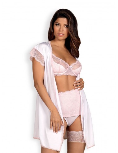 Szlafrok Girlly Peniuar Biały - Szlafroki, kimona - 5