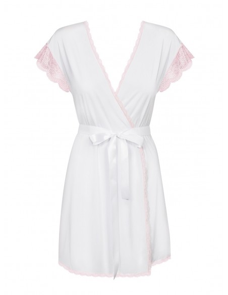 Szlafrok Girlly Peniuar Biały - Szlafroki, kimona - 9