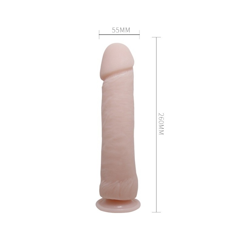 Realistyczne dildo wibracyjne The Big Penis z przyssawką - 5