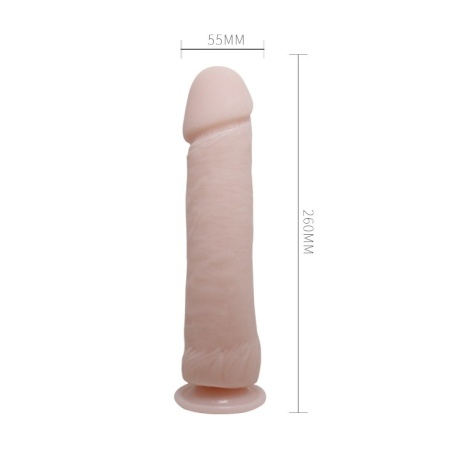 Realistyczne dildo wibracyjne The Big Penis z przyssawką - 5